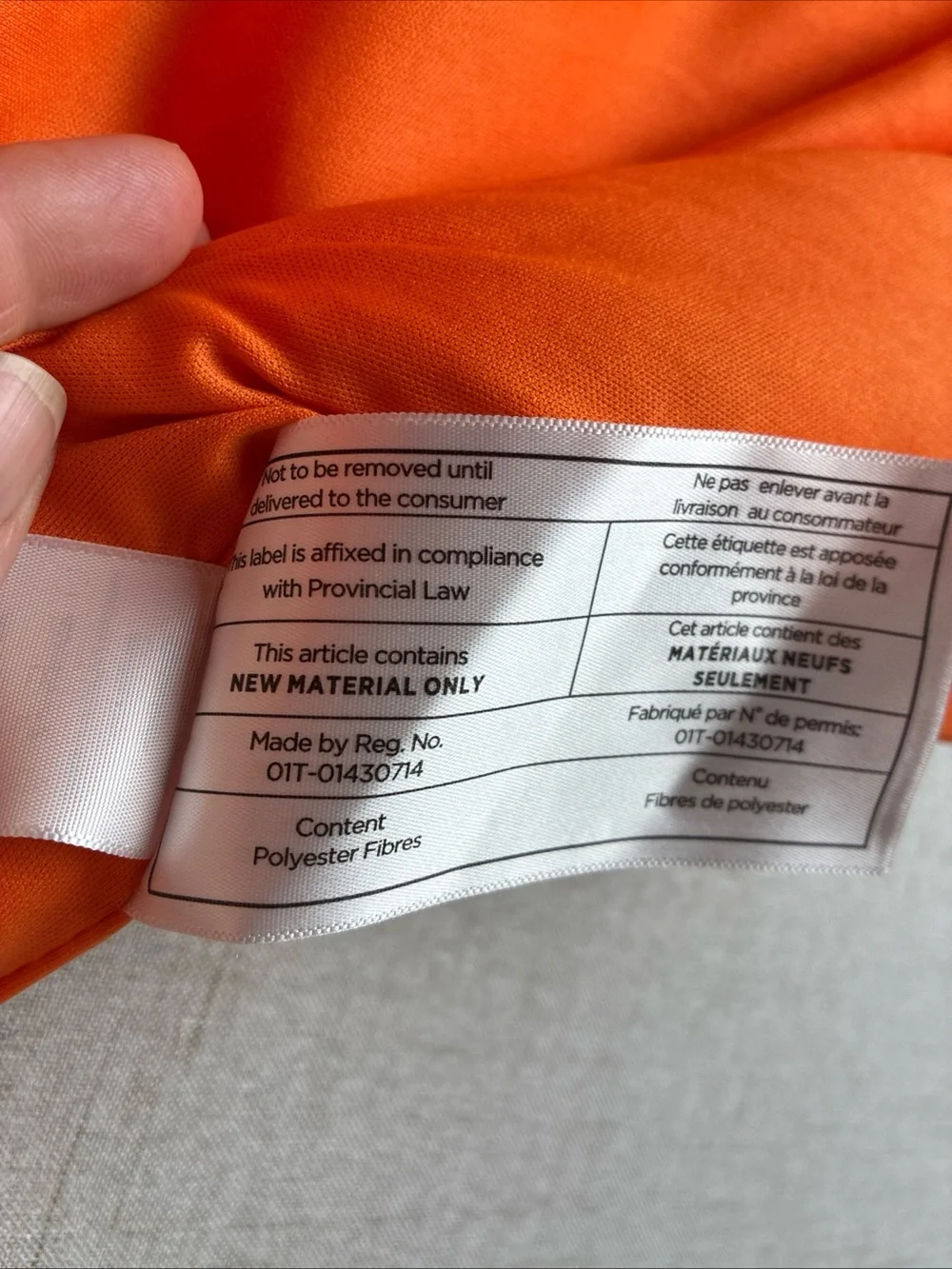 Baby Pumpkin Costume Bunting 0-6M Jack-O’-Lantern Fleece Bag Warm Orange Hoodie